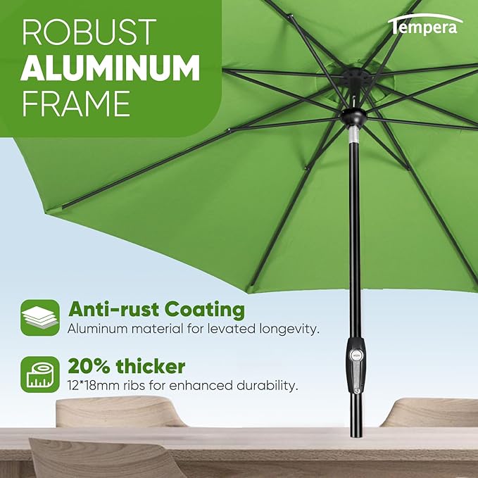 Tempera Patio Market Outdoor Table Umbrella - Image 5