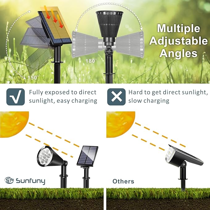 Solar Spotlight Outdoor, Spot Light - Image 4