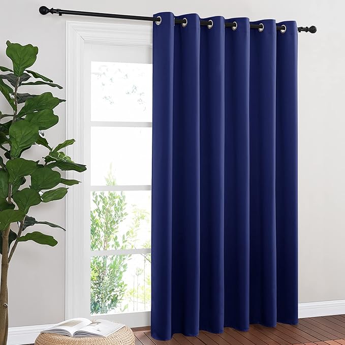 NICETOWN Sliding Glass Door Curtain Panel, Home Decoration Privacy & Noise by NICETOWN