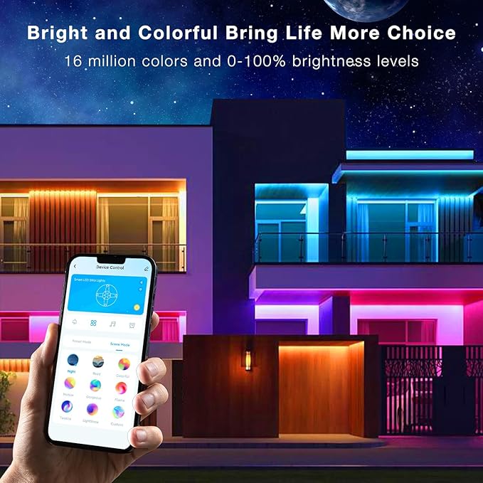Outdoor LED Strip Lights Waterproof 100ft, IP67 Waterproof LED Light Strips - Image 5