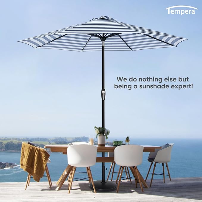 Tempera Patio Market Outdoor Table Umbrella - Image 7