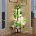 Corner Plant Stand with Grow Light by Homsorout