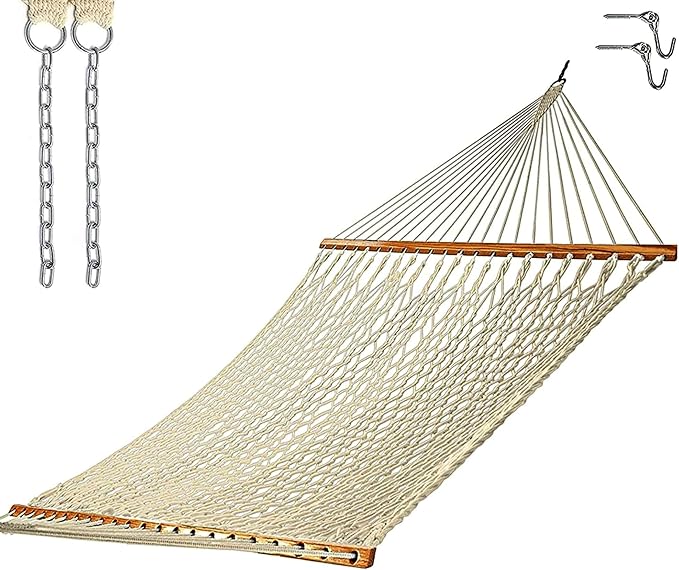 Castaway Living 13 ft. Double Traditional Hand Woven Oatmeal Polyester Rope by CastawayLiving