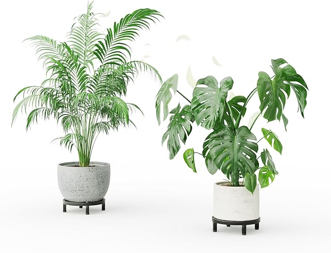 Zhongma 2 Pack 8.7" Fully Assembled Sturdy Potted Plant Stand Flower Pot Holder - Image 3