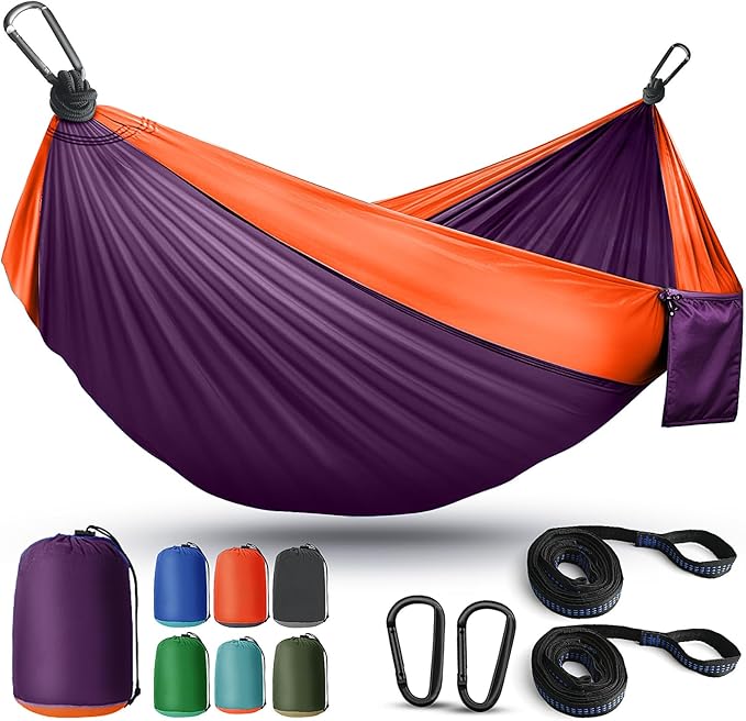 Camping Hammock Lightweight, Portable Hammocks Parachute Hammock by Unknown
