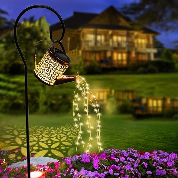 ZKLiLi Christmas Solar Watering Can by ZKLiLi