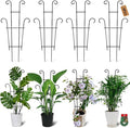 4P Plant Trellis for Potted Plants, Larger 23in Garden Trellis for Climbing by Xeeol