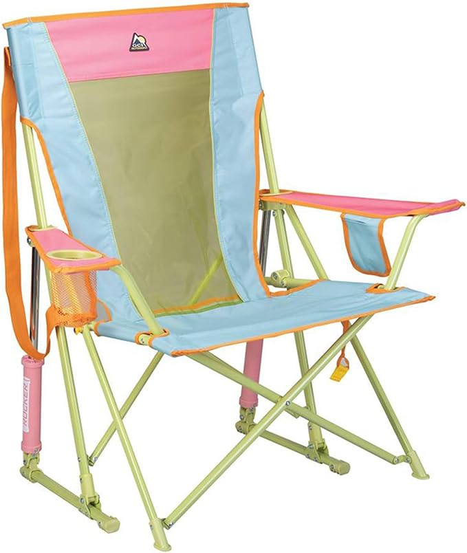 GCI Outdoor Comfort Pro Rocker Camping Chair | Portable Folding Rocking Chair by GCIOUTDOOR