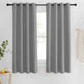 NICETOWN Blackout Bedroom Curtain 63 inches Long by NICETOWN