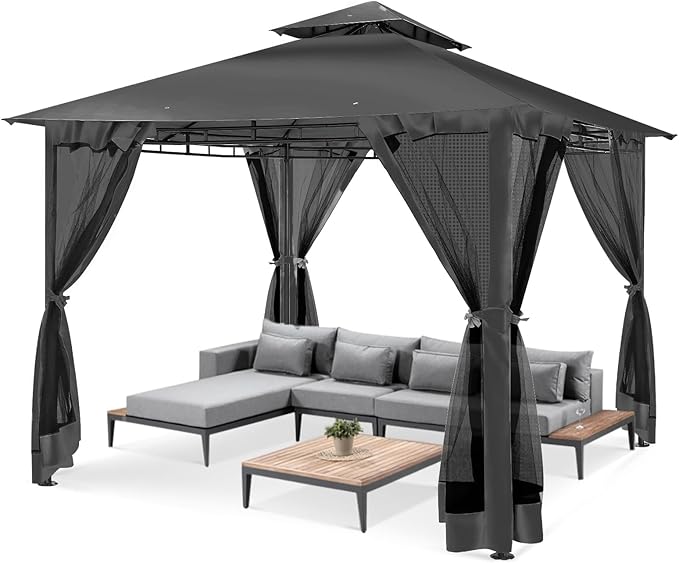 COBIZI Gazebo 10x10 Heavy Duty Gazebos - Image 9