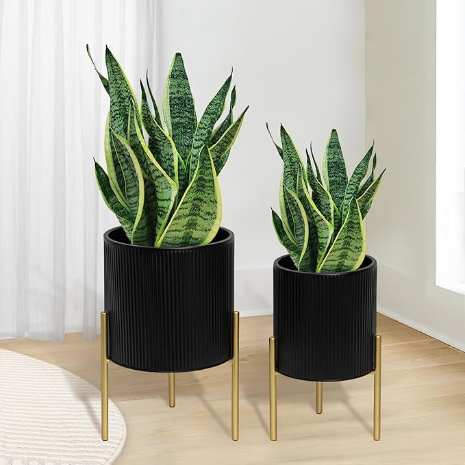 ARNIS Modern Planter Pots, Decorative Planters, Metal Pots by ARNIS