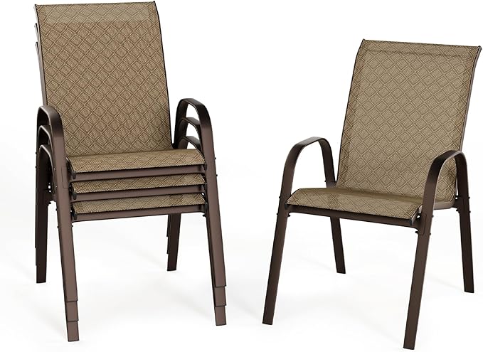 SWITTE Patio Chairs Set of 4 by SWITTE