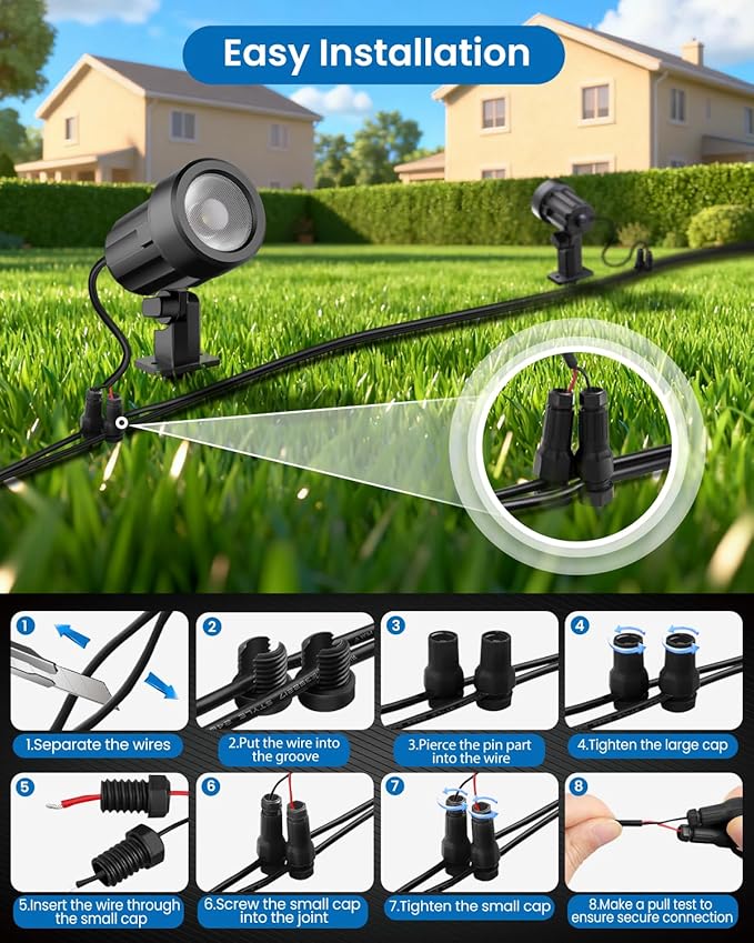 ZZXX 3W Low Voltage Landscape Lighting - Image 4