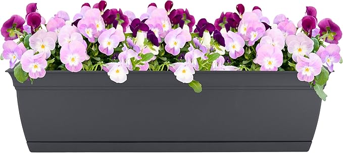The HC Companies 24 Inch Eclipse Window Planter Box - Image 2