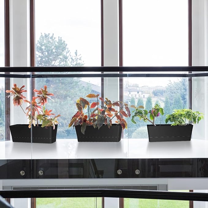 Window Box Planter with Tray - Image 6