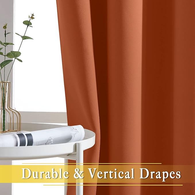 NICETOWN Blackout Doorway Curtain Drape 78 inch Long - Image 6
