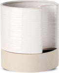 Nihow Self Watering Plant Pot: 8 Inch Ceramic Planter by Nihow