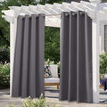 NICETOWN Indoor & Outdoor Blackout Curtain 84 inches Long by NICETOWN