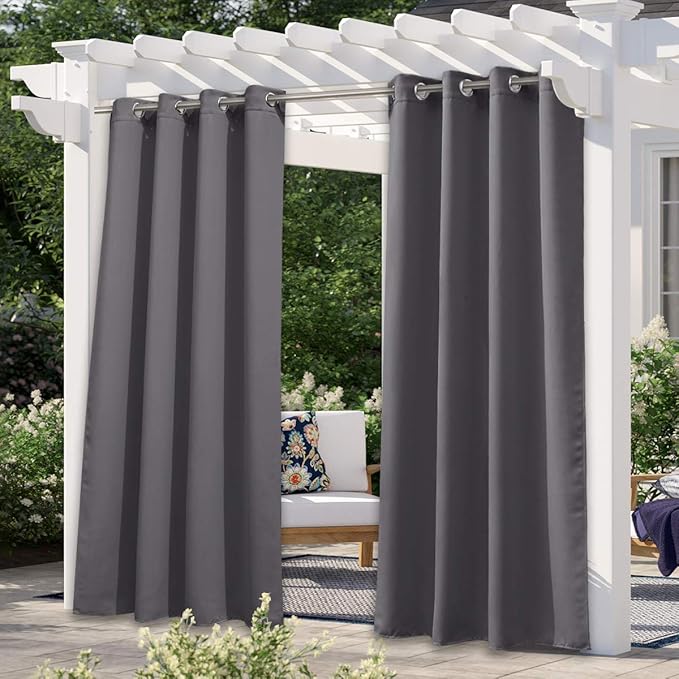 NICETOWN 108" L Outdoor Curtain by NICETOWN