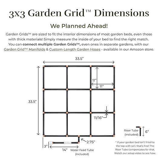 The Garden Grid | Pre-Assembled Raised Garden Bed Irrigation System – Waters - Image 8