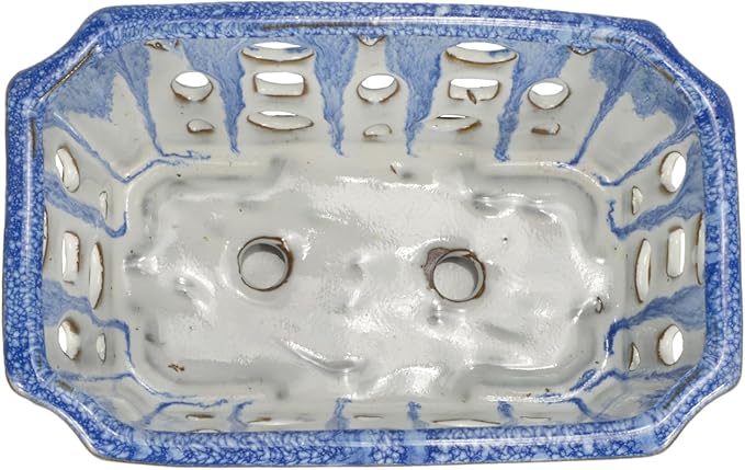 W&W Orchid Pot with Holes and Saucer - Image 5