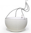 Dexceder 9 Inch Self Watering Hanging Planters Indoor Outdoor, Thickened by Dexceder