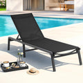 ONBRILL Aluminum Chaise Lounge Chair Outdoor, Foldable & Assembly Free Outdoor by ONBRILL