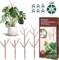 6 Pack Stackable Monstera Plant Support, Plant Stakes by PERSZEN
