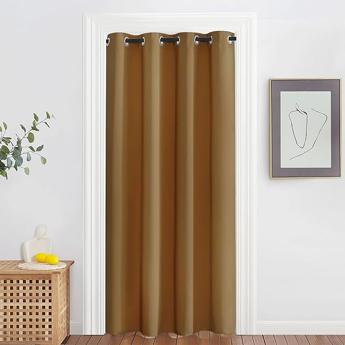 NICETOWN Blackout Doorway Curtain Drape 78 inch Long by NICETOWN