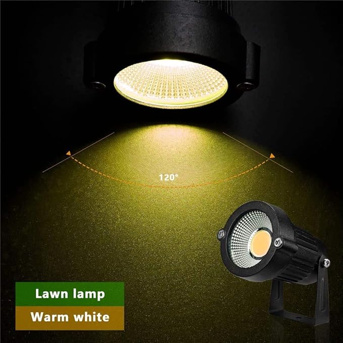 Z LED Landscape Lights, 5W Outdoor Pathway Garden Yard Spotlight, IP65 - Image 3