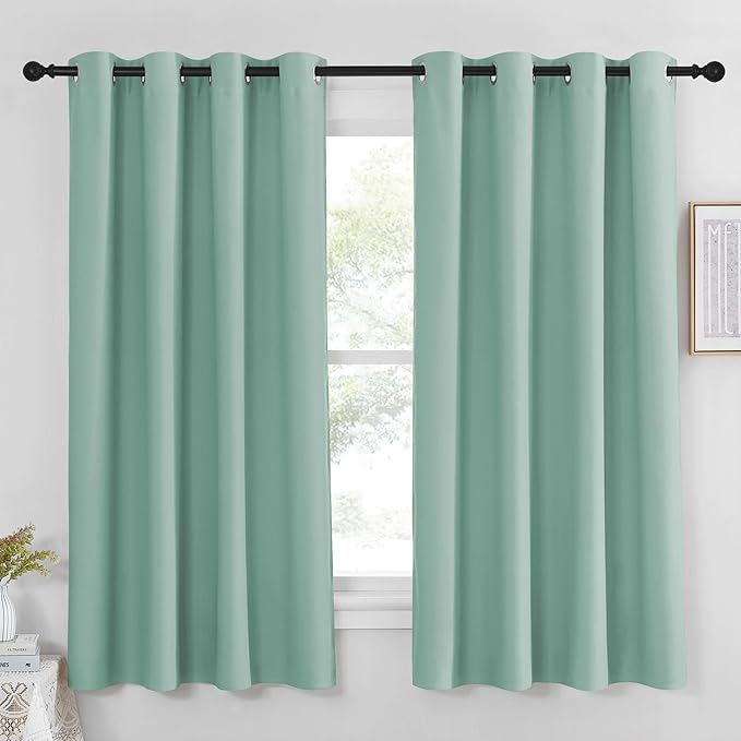 NICETOWN Blackout Curtain Panel 63 inch Long by NICETOWN