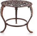 OwnMy Heavy Duty Cast Iron Plant Stand Vintage Wrought Iron Flower Pot Holder by OwnMy