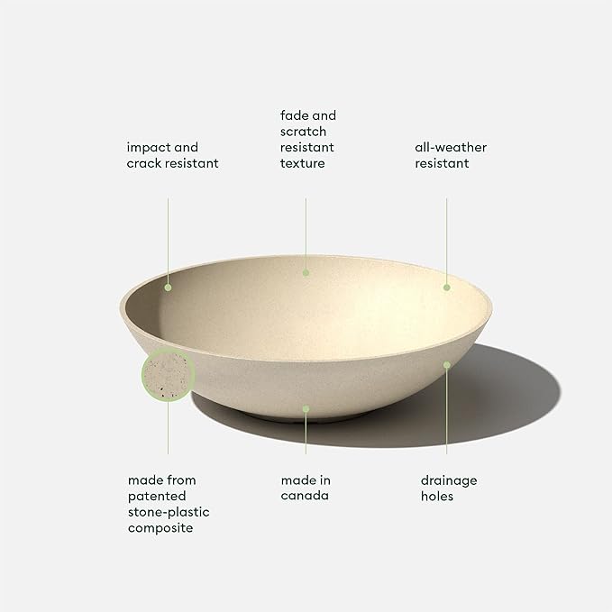 Veradek Mason Series Lane Bowl Planter| - Image 3