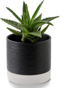 Nihow Ceramic Plant Pot: 6 Inch Planter by Nihow