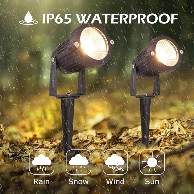 Low Voltage Landscape Lights Outdoor: 7W 700LM LED Landscape Lighting - Image 3