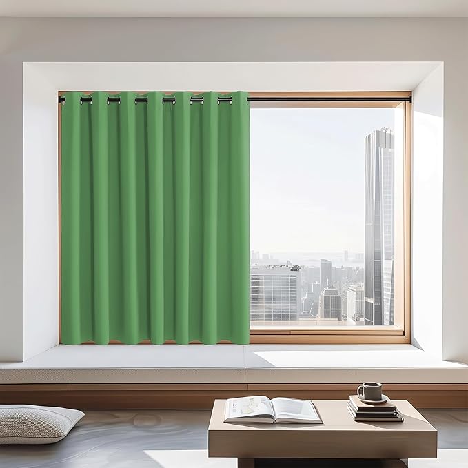 NICETOWN Blackout Curtains 72 inches Long, Grommet Privacy Window Treatment by NICETOWN