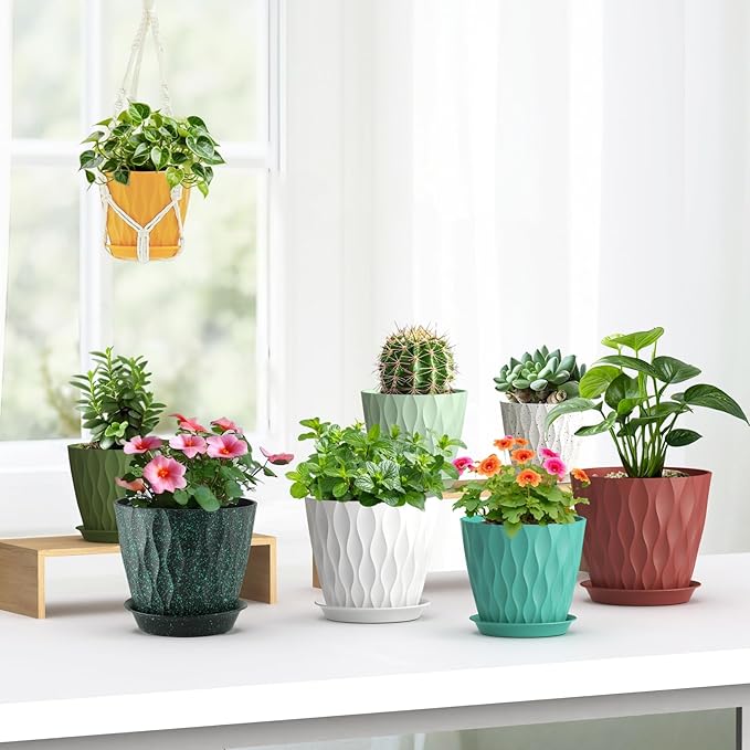7/6.5/6/5.5/5/4.5/4 inch Plant Pots - Image 3