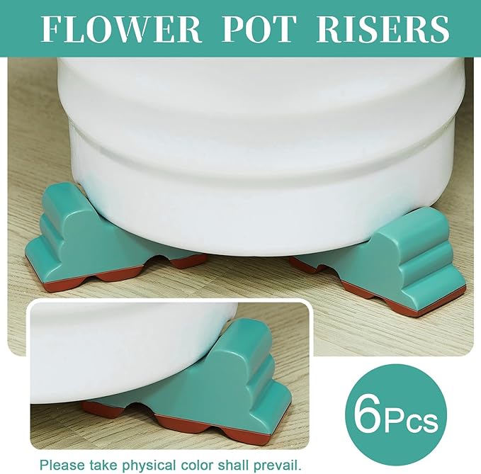 Kigeli 6 Pcs Resin Garden Pot Feet - Image 6