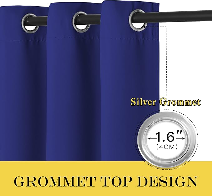 NICETOWN Blackout Curtains 84 Inch Length, Thermal Insulated Curtains - Image 6