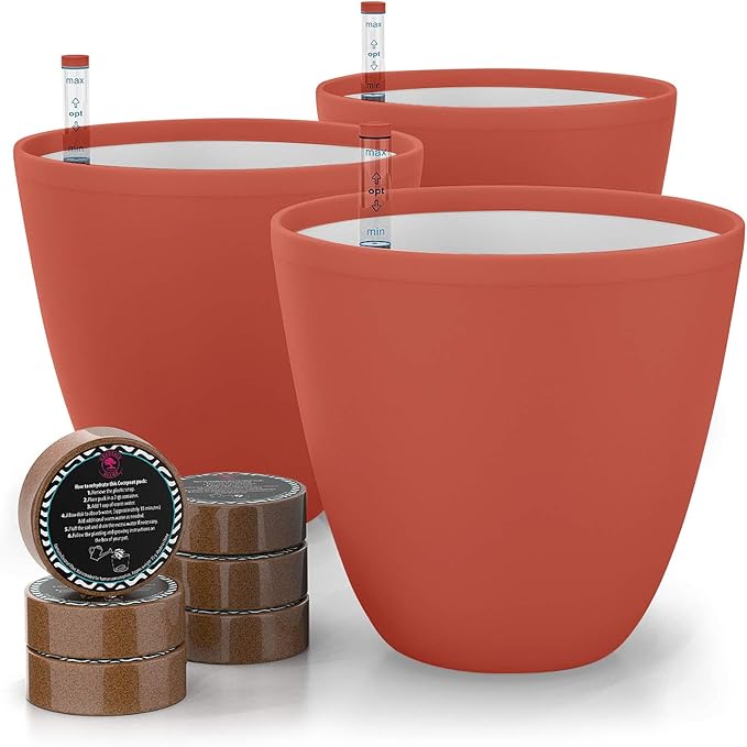 GARDENIX DECOR Self Watering Pots by Unknown