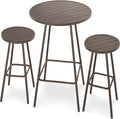 Best Choice Products 3-Piece Patio Dining Set, Bar Height, Outdoor Bistro Set by BestChoiceProducts