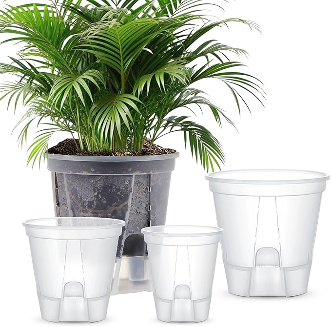Self Watering Pots for Indoor Plants by Wonderjune