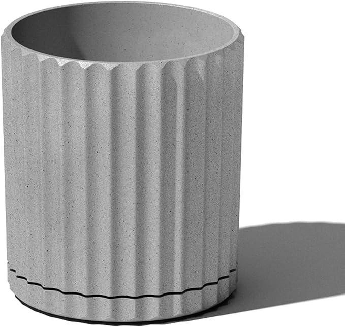 Veradek Demi Series Demi 6" Planter w/Tray by VeradekOutdoor
