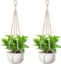 USLAI Macrame Plant Hanger Indoor Outdoor, Fits 4 to 15 Inch Pots, Strong by USLAI