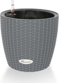 Dexceder 9x8 Inches Rattan Self Watering Planter Indoor Outdoor, Inner Pot by Dexceder