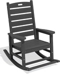 SERWALL Outdoor Rocking Chair, Oversized Rocking Chair by SERWALL