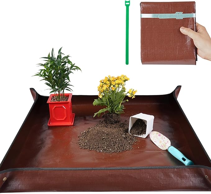 39.5" x 39.5" Extra Large Potting Mat by FocusonGardeningProjects