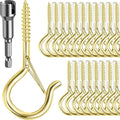 48 PCS Q-Hanger Hooks, Screw Hooks by FSAH