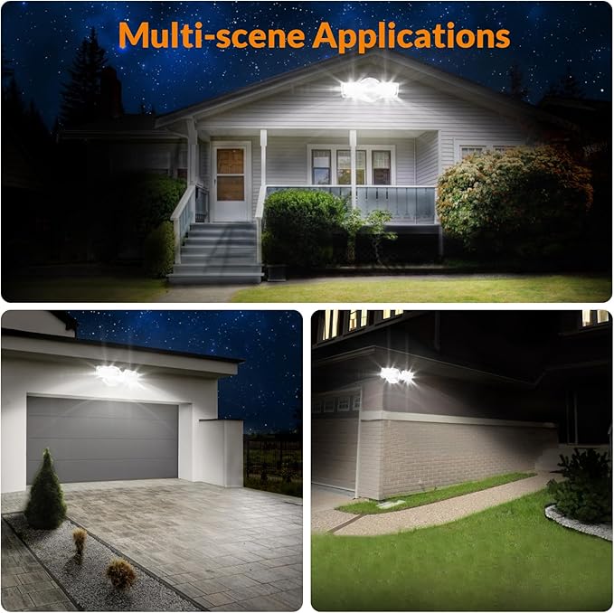 LEPOWER 28W 3000LM ‌LED Security Flood Light‌ ‌Outdoor‌, Switch Controlled - Image 5