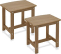 Y&M Outdoor Side Table, HIPS Adirondack Small Single Table, Waterproof Square by YM